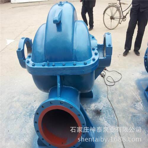 高扬程大流量双吸泵10Sh-6卧式中开泵蜗壳双吸清水泵排水泵