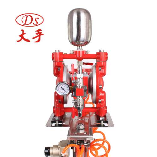 大手DS自动升降式气动搅拌机5加仑油漆液体升降搅拌机带隔膜泵