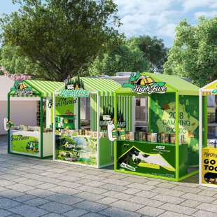 网红夜市美食街小吃铁艺架户外景区可移动摊位架集市大型活动架子