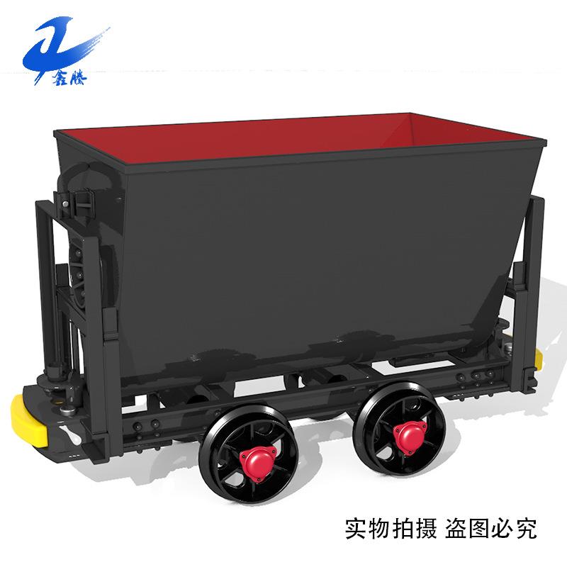 山东生产KFV1.2-6翻斗式矿车 矿用翻斗车 大碰头翻斗式矿车