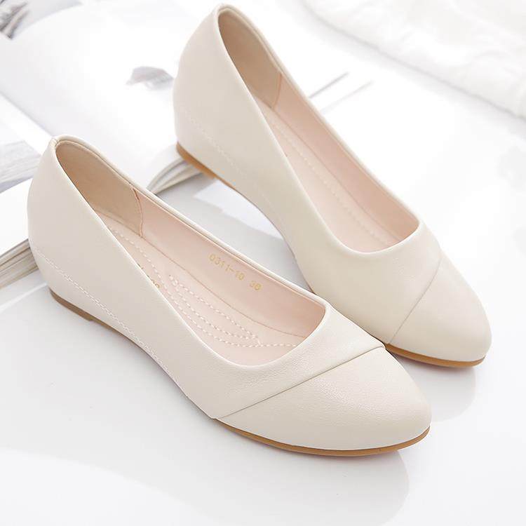 坡跟单鞋女2026新款春秋百搭上班女鞋夏款豆豆鞋软底妈妈鞋0123e,女鞋,乐福鞋（豆豆鞋）,淘宝优惠券,粉丝福利购,淘宝优惠卷