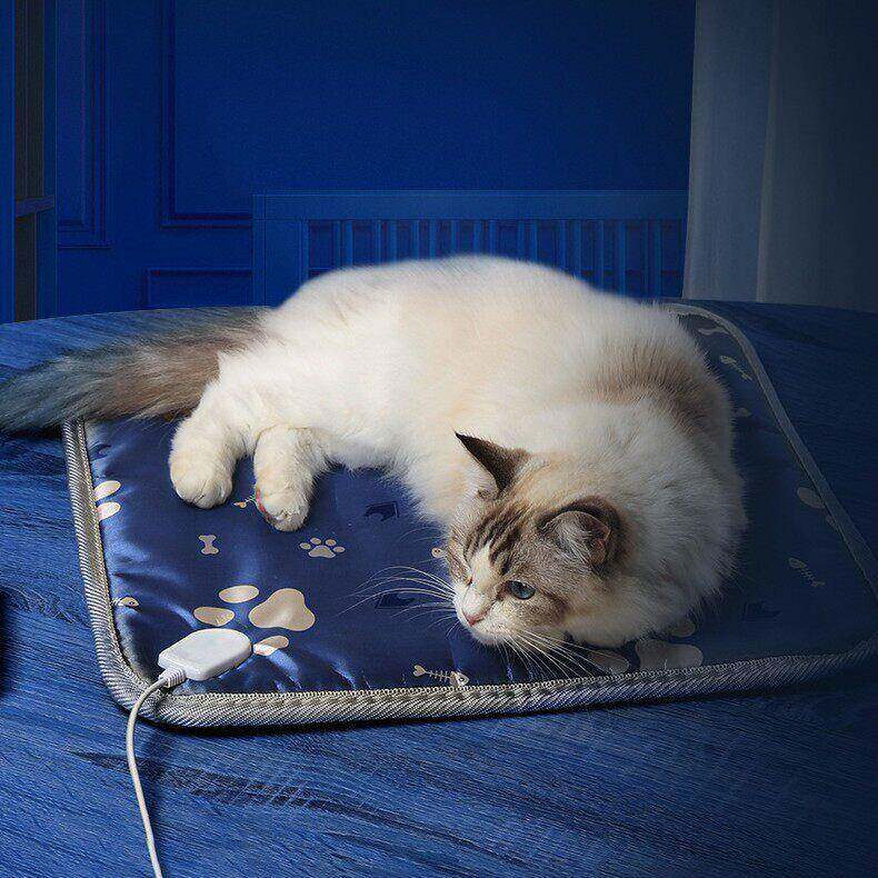 跨境宠物电热毯宠物加热垫防水防咬可调温恒温美规欧规狗垫狗毯