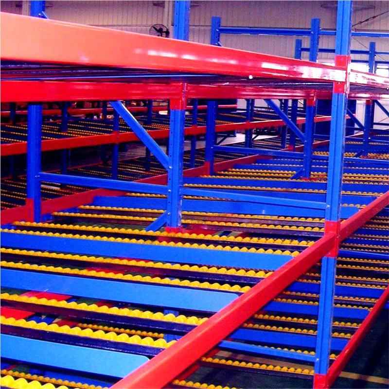 【厂家直仓发流利式货架】219电子元件储仓库房流利条货架库厂家