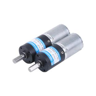 名扬微型直流减速电机行星齿轮24v12v6伏低速慢速大扭力370小马达