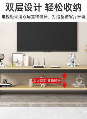 易电视柜出租房见详情钢木电视架层架矮组简合柜视卧室简约电剧柜