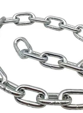 加粗铁炼条镀锌铁炼子锁炼锁狗炼加长M2 -16mm特粗焊接铁炼条包邮