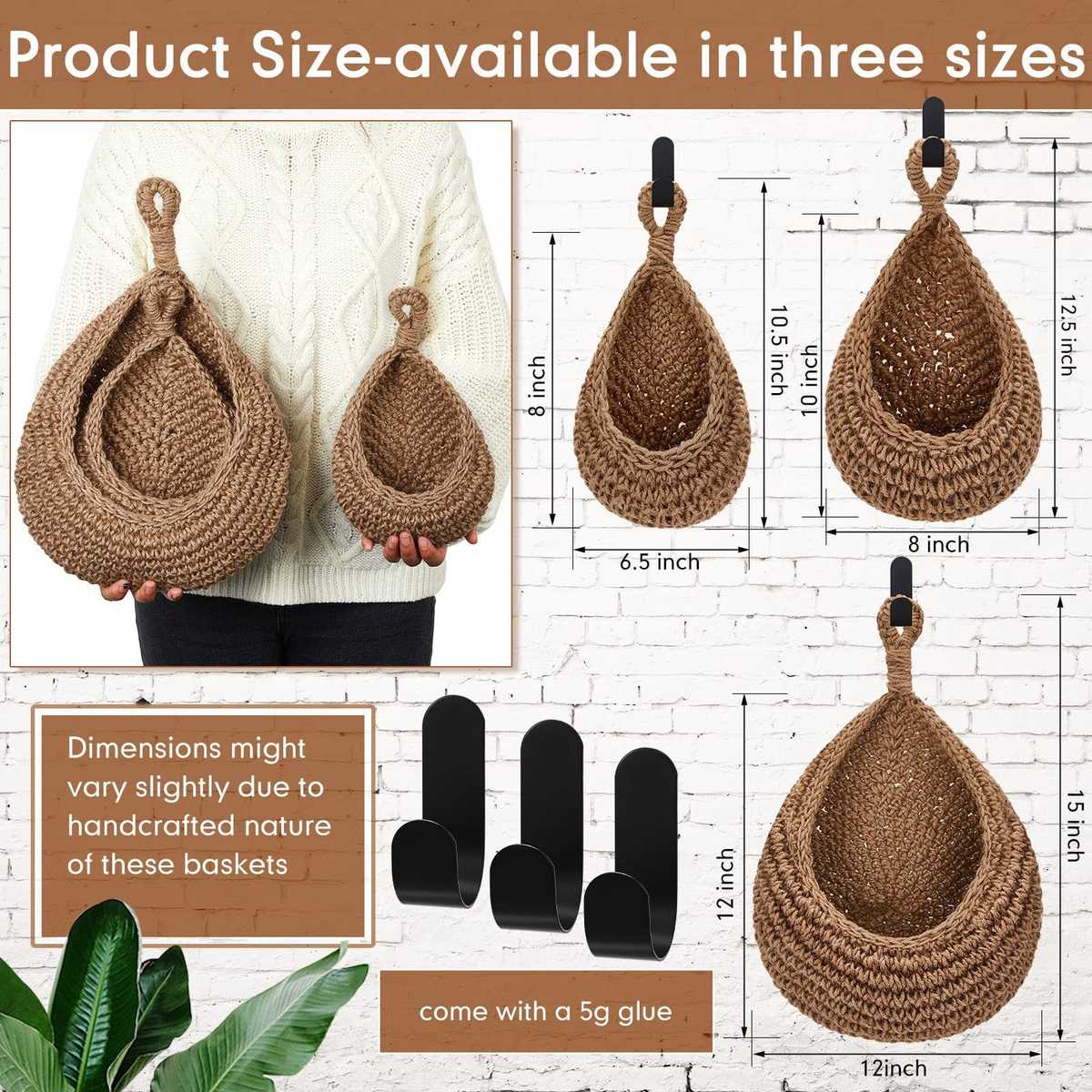 Hanging Wall Vegetable Fruit Baskets挂墙蔬菜水果吊篮洋葱大蒜
