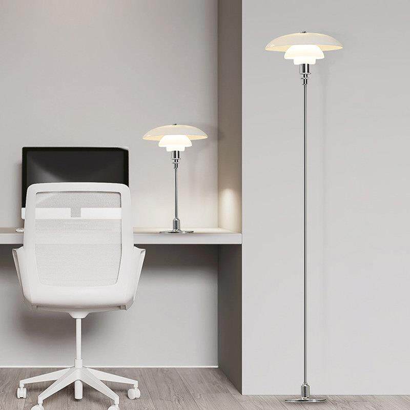 北欧风格飞碟落地灯包豪斯设计师台灯现代简约铁艺灯具客厅卧室适