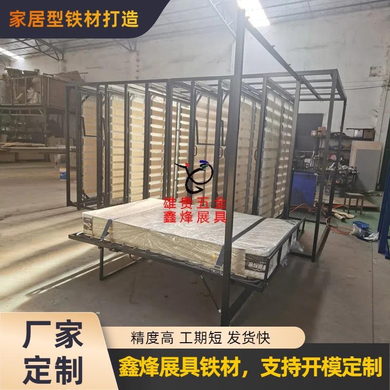 床垫展架抽拉旋转床褥架子立式拆装多功能落地式棕垫海绵垫展柜