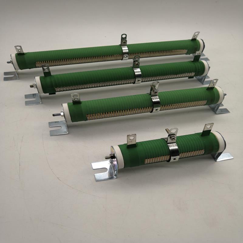 RX20-T大功率瓷管可调电阻老化测试放电负载绕线滑动变阻器50W1KW