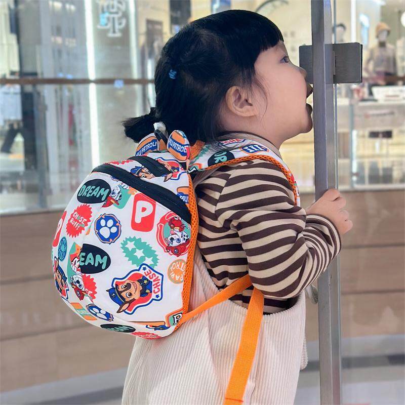 儿童外出小背包一2岁宝宝防走失牵引双肩包男童婴儿小书包幼儿园