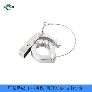 快速紧扣真铝卡箍带锁扣扣KF空真空快速紧铝卡ZPA扣箍KF锁卡箍