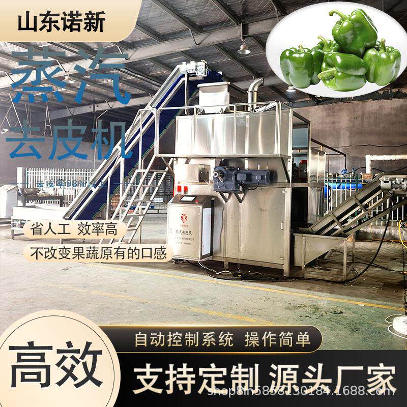 水蜜桃蒸汽去皮机西红柿番茄高温烫皮设备红枣干枣爆皮机诺新
