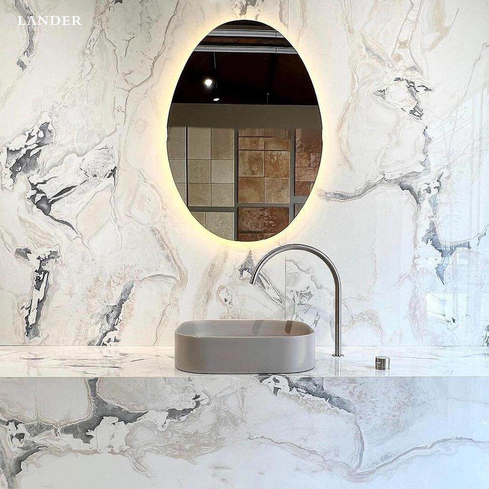 芬蒂白天然大理石大板白色系石材工装家装墙砖地砖家具设计