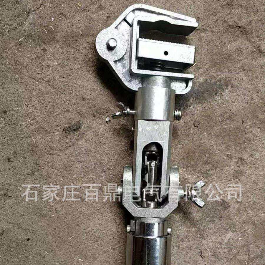 高压接地棒多角度转角式螺旋型接地线10kv接地棒头软连接多角度