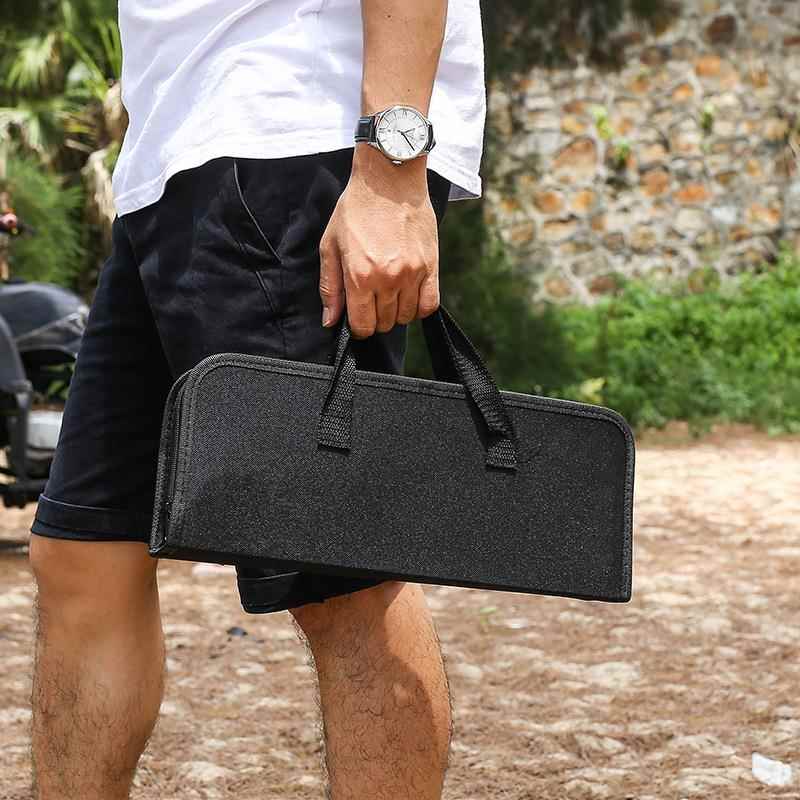 亚马逊新品不锈钢烤具套装烧烤组合工具 户外BBQ烧烤套装烤具套装