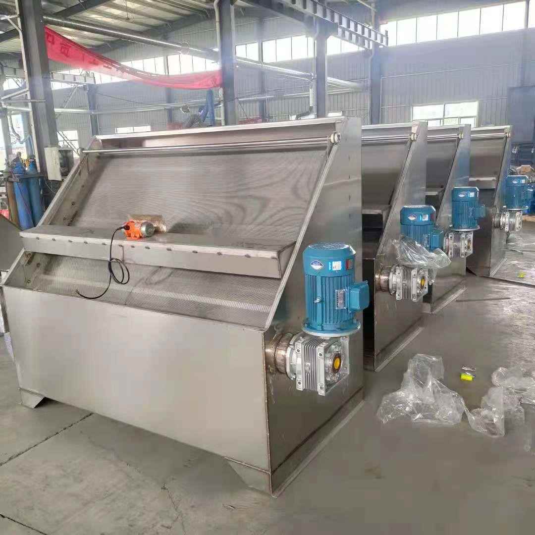 厂家销水冲湿粪处理机ZUX猪粪干分离机殖场养畜禽粪便螺旋直式脱