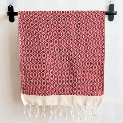 2 PACK 100*40cm Cotton Towel出口色织提花纯棉毛巾吸水多用巾
