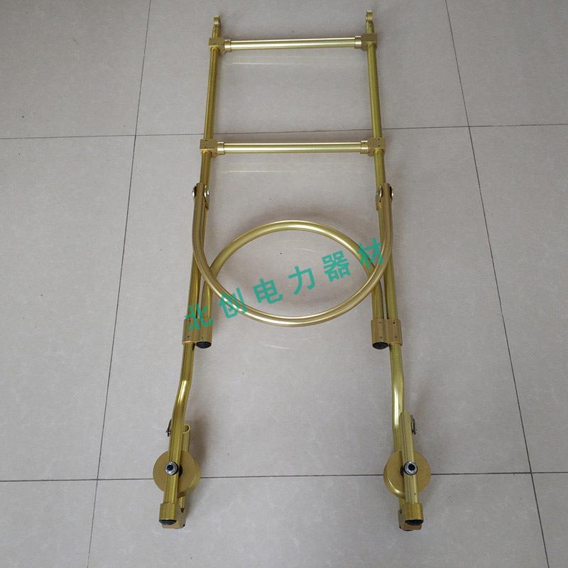 铝合金软梯头电力工具软梯单线双线飞车软梯头安全绳挂梯头