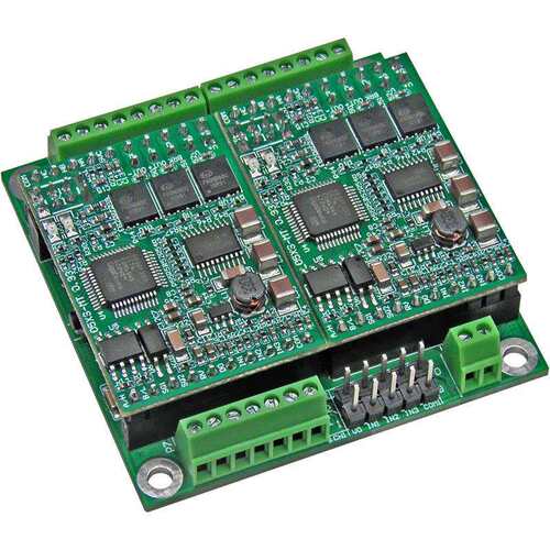 艾思控AQMD2405NS-MT-2 5A双路直流电机驱动器 三闭环 可接编码器