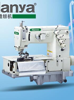 全新裤条机2000C高速双针带刀裤耳机裤袢机家用工业缝纫机直驱