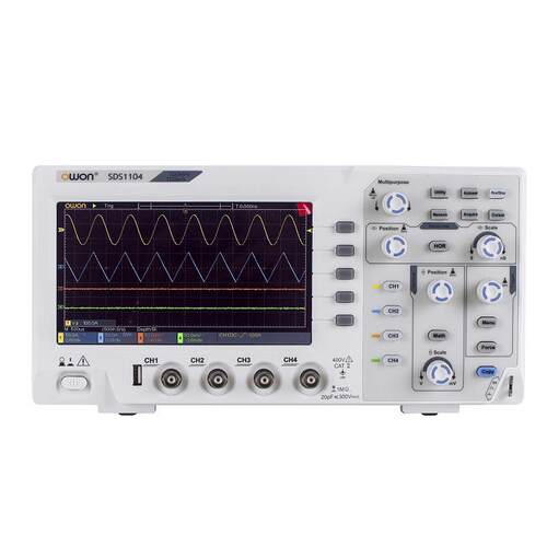 利利普100M数字示波器SDS1104四通道存储