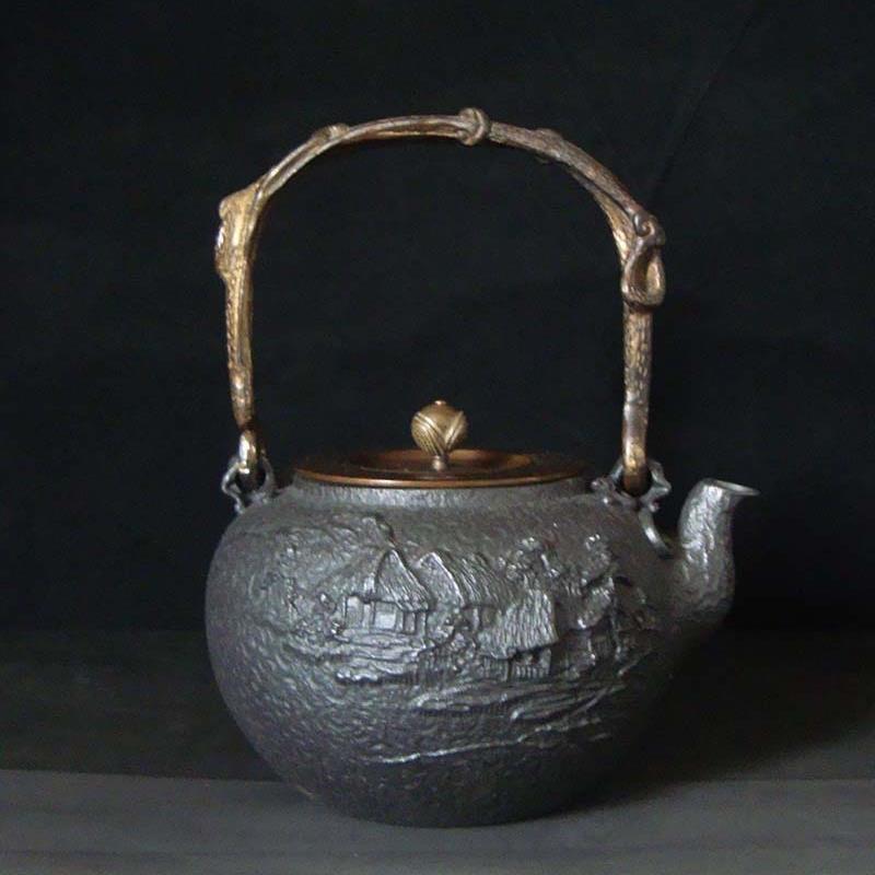 老铁壶 铸铁壶【山野人家】老铁壶 茶具手工艺煮茶水壶养身