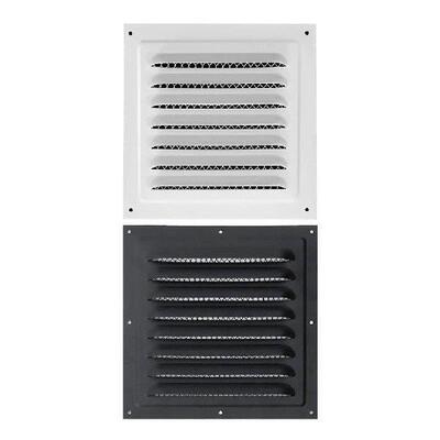 Air Vent Louver Cover with Guard Screen Rainproof Intensive