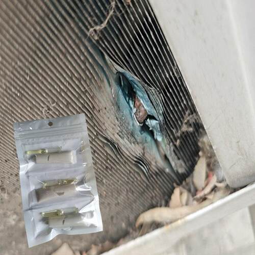 空调散热器铜管漏氟快速修补胶外机冷凝器管接头焊缝弯头补漏抗压