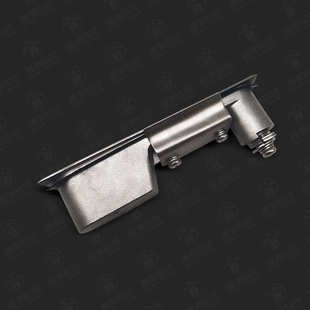 MS490不锈钢平面锁 带钥匙 MS818工业按压式高低压开关配电柜门锁