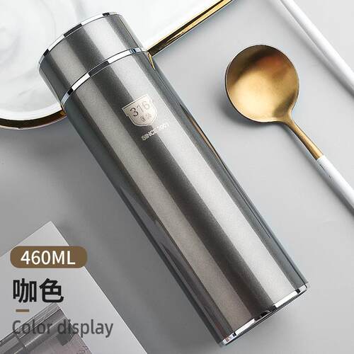 高档匡迪水杯定制logo304钛不锈真钢金保温杯男士高档空礼刻品茶