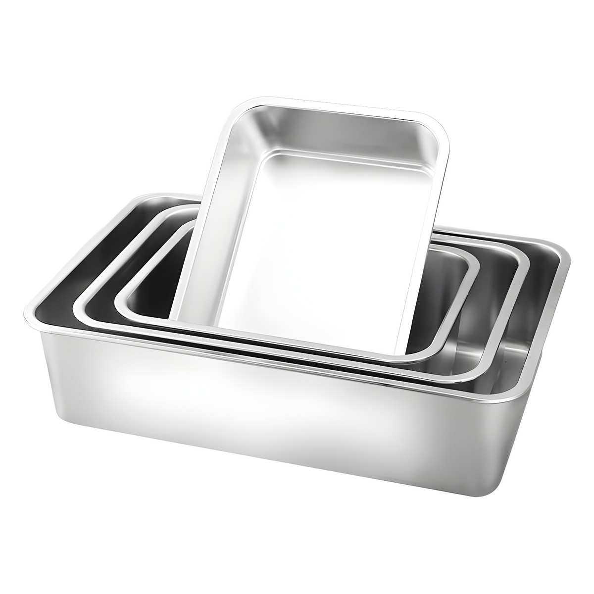 不锈钢方盆猫砂盆爆款带盖带提手平底洗菜盆冲孔漏盆托盘,家庭/个人清洁工具,脸盆,淘宝优惠券,粉丝福利购,淘宝优惠卷