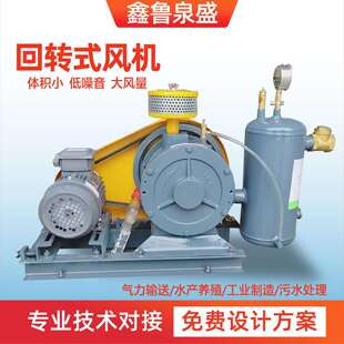 风机 污水处理一体化设备曝气回旋风机 回转式 鼓风机
