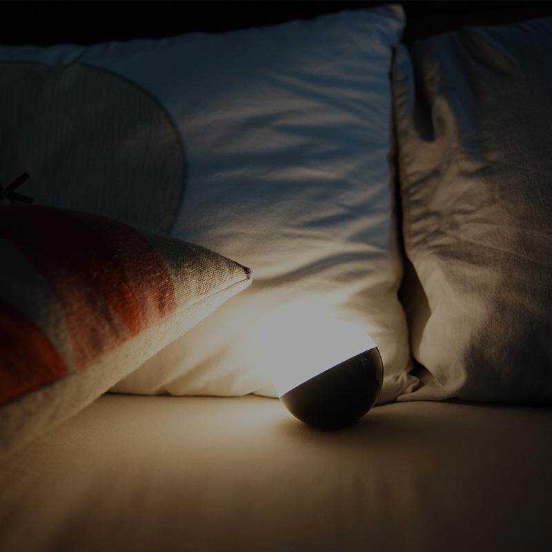 酷毕led小夜灯触控吸盘便携式usb充电床头夜光灯宝宝卧室护眼灯