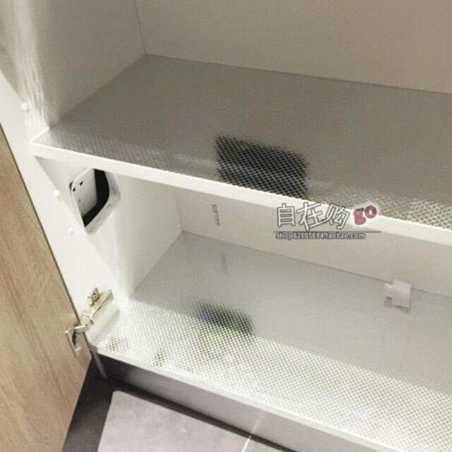 加厚自粘铝膜g橱柜贴纸衣柜防潮抽屉垫铝箔防油防水厨房柜子垫纸