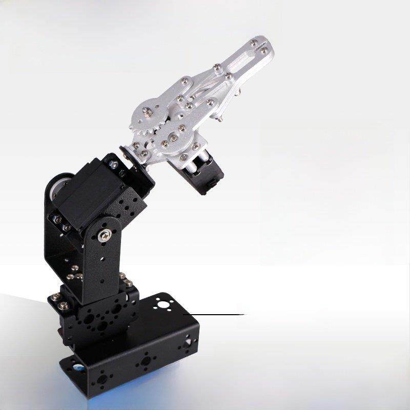 三3自由度机械手臂 MG996R舵机 夹持 机械爪子机器人Arduino金属
