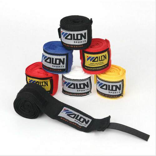 Cotton Strap Boxing Bandage Sanda Muay Thai MMA Hand Gloves