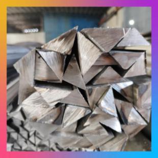 建筑模板耐磨防滑条用三角钢A3冷拔三角形钢条7*7/30*30定尺切割