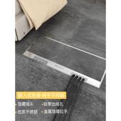 富派大理石装 不锈钢内置86接地插头扁平隐藏电源网络接地 饰嵌入式