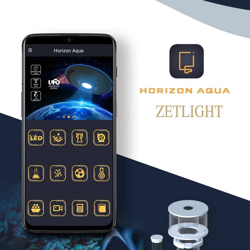 积光ZETLIGHT海水珊瑚灯LED灯海水鱼缸水草灯ZA1201-AI日出日落