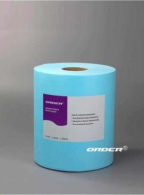 的擦拭维修保养供应清洁，机械设备擦拭布工作台大卷油污蓝色工业