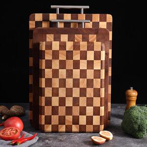相思木棋盘砧板抗菌防霉实木厨房家用砧板双面水果砧板砧板