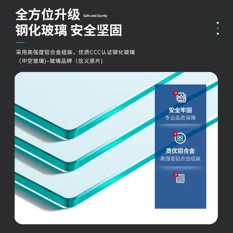 法式复古推拉门厨房移门趟门平开门餐厅玻璃门窄边铝合金联动门