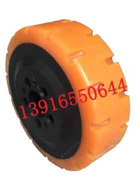 林德电动叉车轮子T20T16L10L12L14L16主驱动轮230*75防滑冷库专用