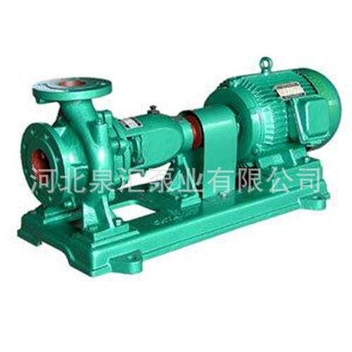 泉汇热销单吸热水离心泵ISR65-40-315JB灌溉增压抽水泵低噪音