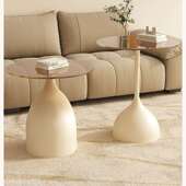 网红边几迷你茶几现简小圆桌沙发床边几WZP床头置物约桌铁艺代头