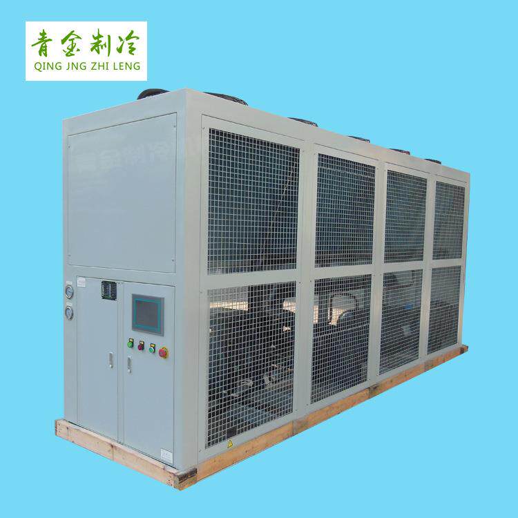 工业冷水机老挝螺杆式冷水机60p柬埔寨风冷式螺杆式冷水机