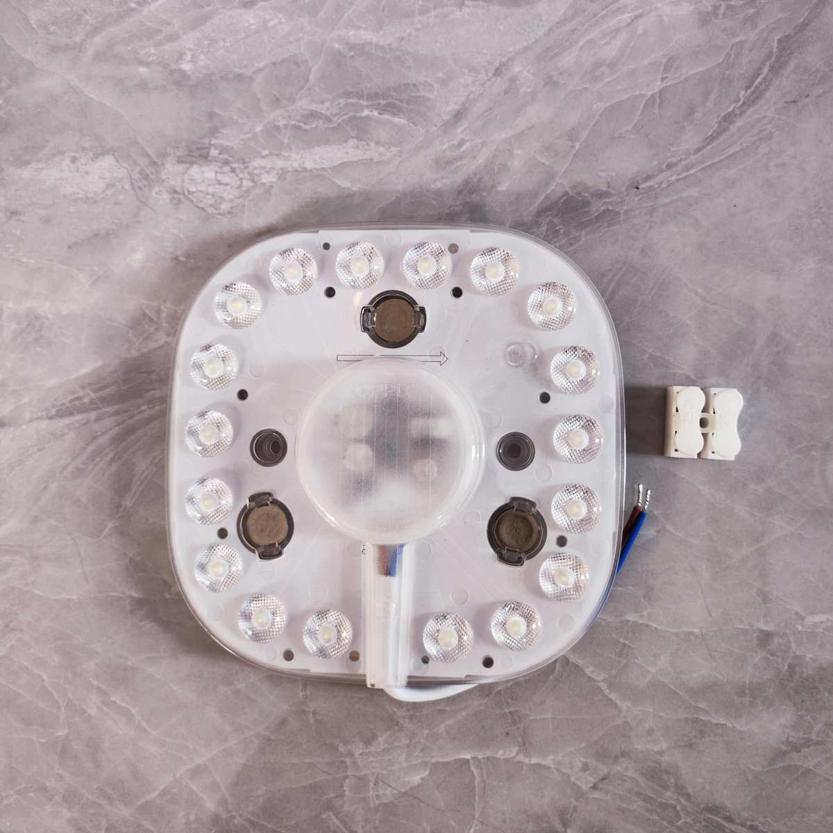 led吸顶灯贴 2D管改造板 环管改装板 模块 心光模组18W白光厨卫灯