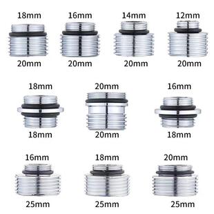 4分外螺纹花洒软管转接头 分水器连接头淋浴混水阀双头螺双公螺丝
