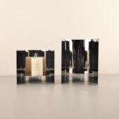 欧样式 轻不锈钢镜面蜡烛台浪漫香奢薰餐台厅餐桌1531客厅板间软装